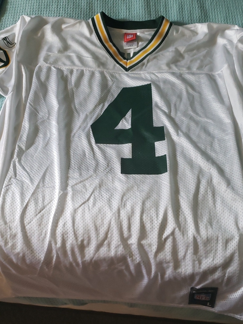 Reebok NFL Bret Favre #4 Football Jersey